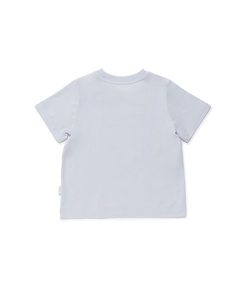 gelato pique（ジェラートピケ）の「【KIDS】ドッグワンポイントTシャツ（ルームウェア/パジャマ・キッズ・クリーム/ブルー・120/110/100/90）」の8枚目の写真