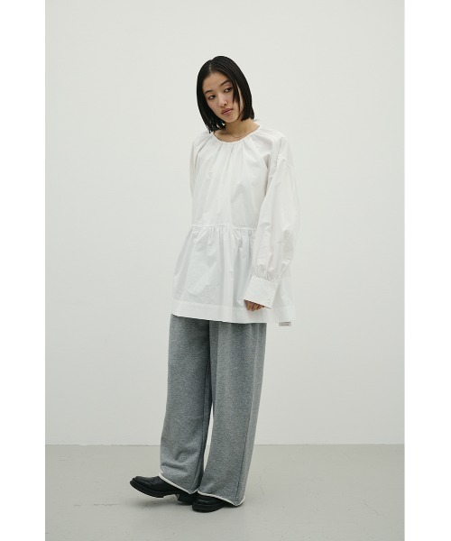 STYLEMIXER(スタイルミキサー)の「2WAYバックオープンシャツ(シャツ/ブラウス・レディース・パープル/ホワイト/ブラック・FREE)」の18枚目の写真