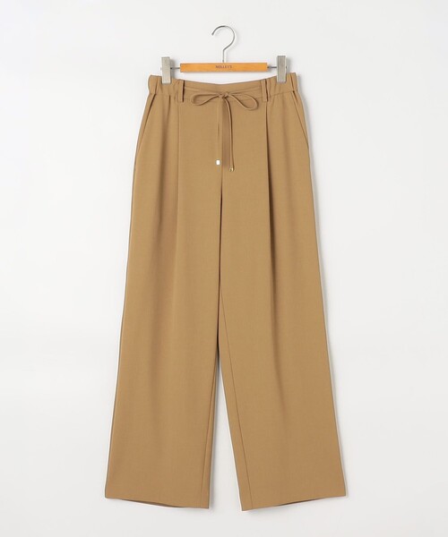 NOLLEY’S(ノーリーズ)の「《セットアップ対応》ウォッシャブルイージーツイルセミワイドパンツ(その他パンツ・レディース・ブラック/チャコールグレー/ホワイト/キャメル・34/36/38/40)」の13枚目の写真