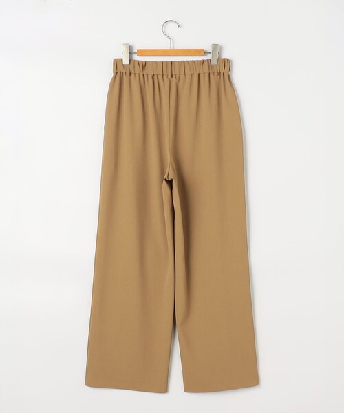 NOLLEY’S(ノーリーズ)の「《セットアップ対応》ウォッシャブルイージーツイルセミワイドパンツ(その他パンツ・レディース・ブラック/チャコールグレー/ホワイト/キャメル・34/36/38/40)」の14枚目の写真