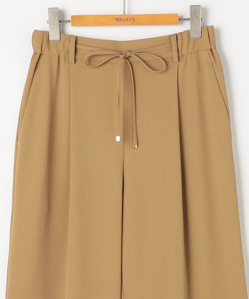 NOLLEY’S(ノーリーズ)の「《セットアップ対応》ウォッシャブルイージーツイルセミワイドパンツ(その他パンツ・レディース・ブラック/チャコールグレー/ホワイト/キャメル・34/36/38/40)」の15枚目の写真