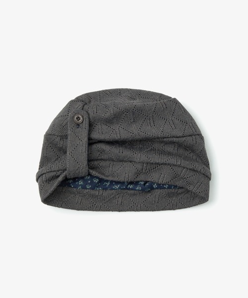 aeae ビーニー　グレー WRINKLED BEANIE（ニットキャップ/ビーニー）｜aeae（エーイーエーイー