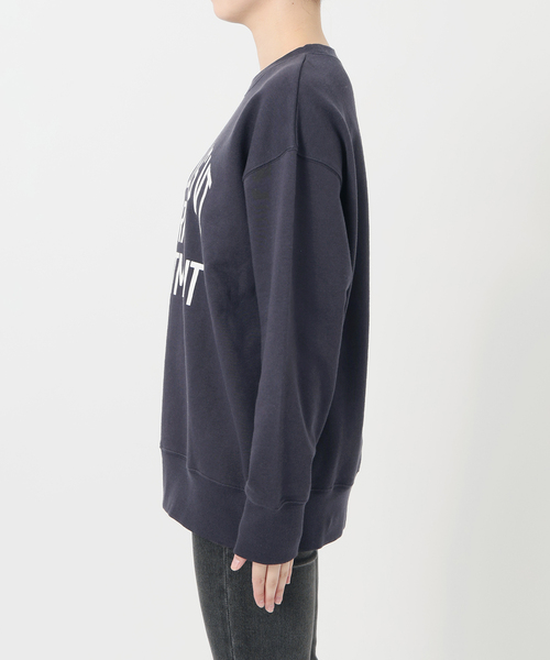 JOURNAL STANDARD relume（ジャーナルスタンダード　レリューム）の「《WEB限定追加5》ST.ALBANSロゴスウェット（スウェット・レディース・ネイビー・FREE）」の9枚目の写真