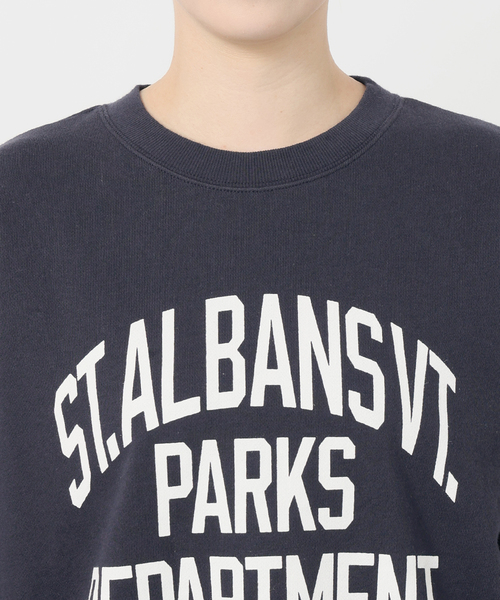 JOURNAL STANDARD relume（ジャーナルスタンダード　レリューム）の「《WEB限定追加5》ST.ALBANSロゴスウェット（スウェット・レディース・ネイビー・FREE）」の11枚目の写真