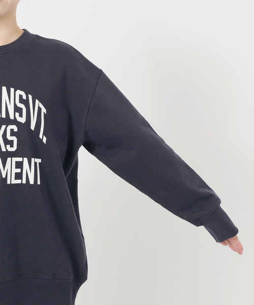 JOURNAL STANDARD relume（ジャーナルスタンダード　レリューム）の「《WEB限定追加5》ST.ALBANSロゴスウェット（スウェット・レディース・ネイビー・FREE）」の13枚目の写真