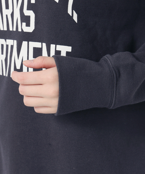 JOURNAL STANDARD relume（ジャーナルスタンダード　レリューム）の「《WEB限定追加5》ST.ALBANSロゴスウェット（スウェット・レディース・ネイビー・FREE）」の14枚目の写真