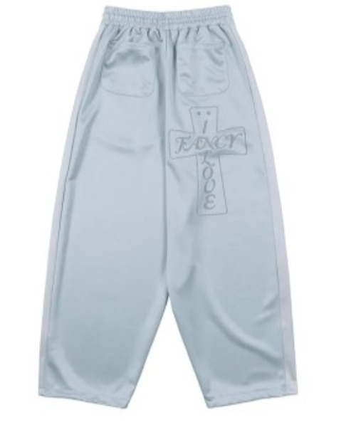 FANCY CLUB（ファンシークラブ）の「◇FANCYCLUB◇ブランド直輸入正規品/フロス グロッシー トラック パンツ FROSS GLOSSY TRACK PANTS（その他パンツ・レディース・カーキ/スカイブルー/アイボリー・FREE）」の18枚目の写真