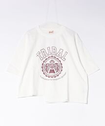 チチカカ | Orale! リメイク風カレッジＴシャツ(Tシャツ/カットソー)