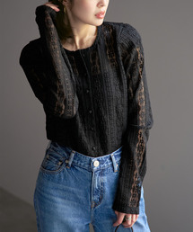 Noble | レースカーディガン(カーディガン/ボレロ)