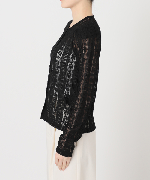 Noble（ノーブル）の「レースカーディガン（カーディガン/ボレロ・レディース・ホワイト系その他/ブラック・FREE）」の13枚目の写真