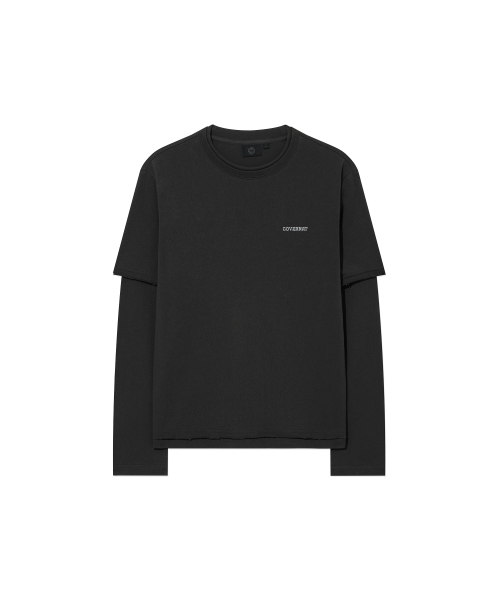 COVERNAT WOMAN(カバーナットウーマン)の「ウィメンズサーカスグラフィックロングスリーブチャコール(Tシャツ/カットソー・レディース・その他・WS/WM)」の1枚目の写真