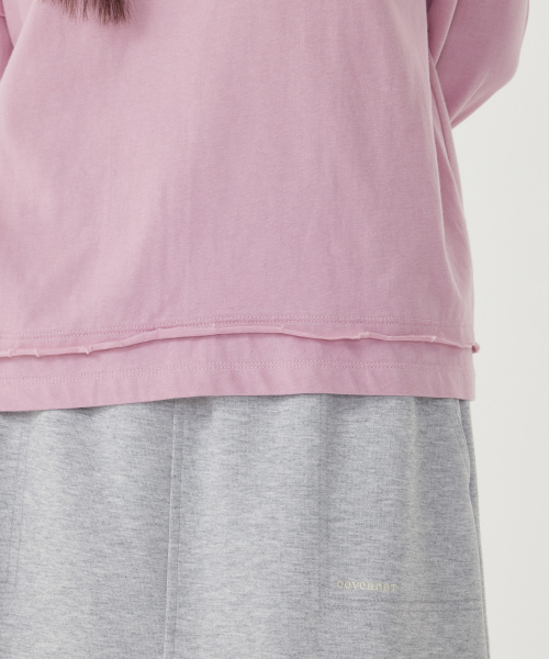 COVERNAT WOMAN(カバーナットウーマン)の「ウィメンズサーカスグラフィックロングスリーブチャコール(Tシャツ/カットソー・レディース・その他・WS/WM)」の8枚目の写真