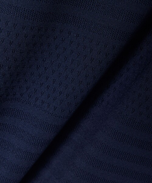LACOSTE（ラコステ）の「ウルトラドライコートジャガードTシャツ（Tシャツ/カットソー・メンズ・オレンジ/ネイビー・3/4/5）」の12枚目の写真