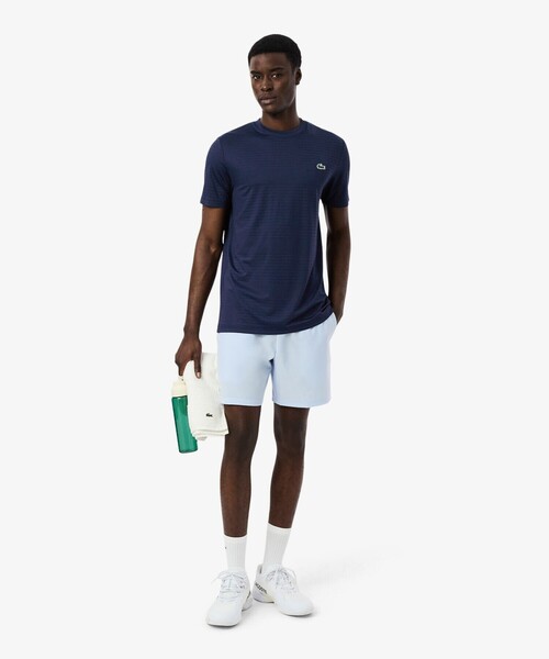 LACOSTE（ラコステ）の「ウルトラドライコートジャガードTシャツ（Tシャツ/カットソー・メンズ・オレンジ/ネイビー・3/4/5）」の13枚目の写真