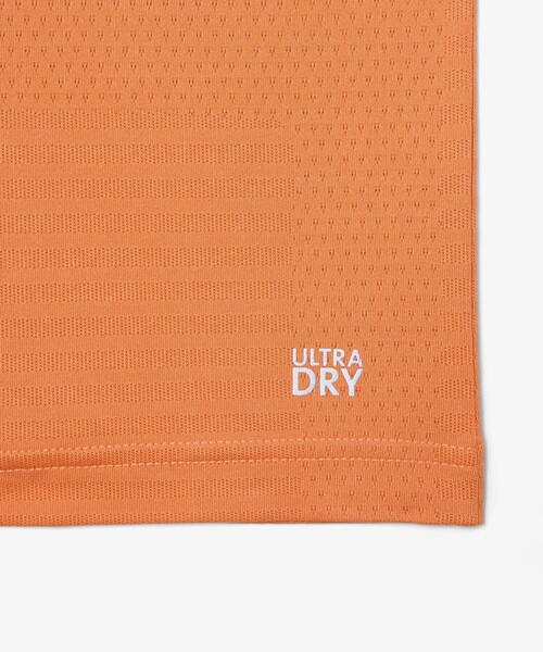 LACOSTE（ラコステ）の「ウルトラドライコートジャガードTシャツ（Tシャツ/カットソー・メンズ・オレンジ/ネイビー・3/4/5）」の19枚目の写真