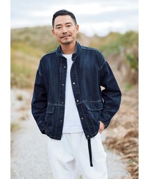 Sunny clouds（サニークラウズ）の「サニークラウズ　カバーオールジャン〈メンズ〉（デニムジャケット）」