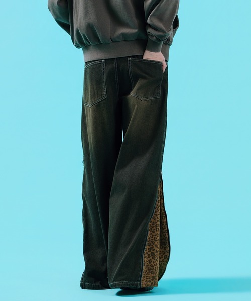 improves(インプローブス)の「サイドジップ ワイドバギーデニムパンツ(デニムパンツ・メンズ・ブルー/ブラック系/ブラック/ネイビー・LARGE/MEDIUM)」の18枚目の写真
