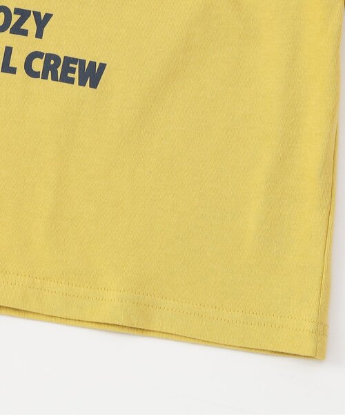 BREEZE（ブリーズ）の「【WEB限定】リンガー配色アニマルカレッジ半袖Tシャツ（Tシャツ/カットソー・キッズ・キナリ/ネイビー/イエロー/ブラウン/ピンク・90/100/110/120/130/140）」の22枚目の写真