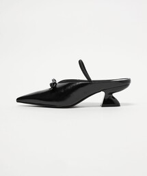 ODETTE E ODILE オデットエオディール ミュール 黒 22.5 新品 Odette e Odile オデット エ オディール ビジューサンダル 36 - メルカリ
