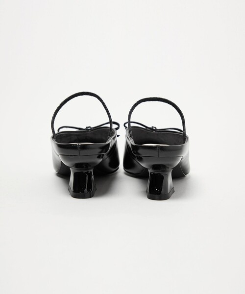 SY UNITED ARROWS(シーユナイテッドアローズ)の「<SY> シェイプヒールリボンミュール サンダル50↑(サンダル・レディース・レッド/ブラック・25cm/24.5cm/24cm/23.5cm/23cm/22.5cm/22cm)」の6枚目の写真