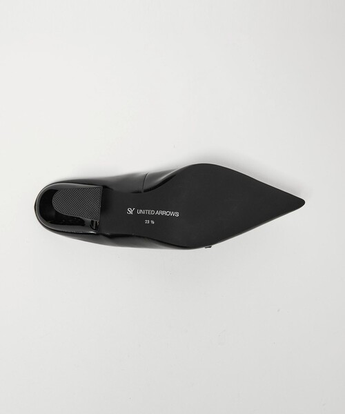 SY UNITED ARROWS(シーユナイテッドアローズ)の「<SY> シェイプヒールリボンミュール サンダル50↑(サンダル・レディース・レッド/ブラック・25cm/24.5cm/24cm/23.5cm/23cm/22.5cm/22cm)」の7枚目の写真