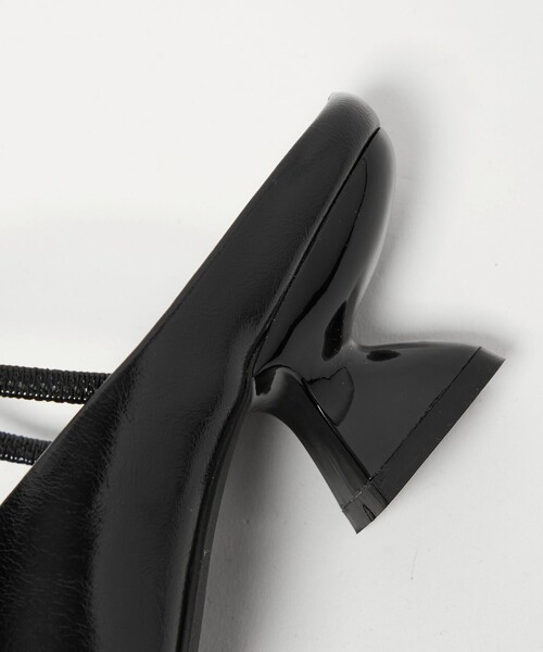 SY UNITED ARROWS(シーユナイテッドアローズ)の「<SY> シェイプヒールリボンミュール サンダル50↑(サンダル・レディース・レッド/ブラック・25cm/24.5cm/24cm/23.5cm/23cm/22.5cm/22cm)」の10枚目の写真
