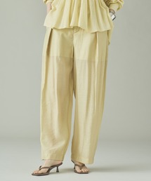 Curensology | Curensology(カレンソロジー)/シルクブレンドシアーパンツ(その他パンツ)