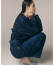 SERGE de bleu | SERGE | W SIDE ZIP PANTS FADED BLUE WOMEN(デニムパンツ)