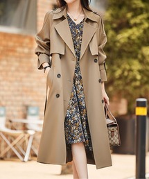 LUCPY（ラクピー）の「クラシックダブルトレンチコート（トレンチコート）」