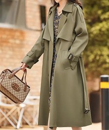 LUCPY（ラクピー）の「クラシックダブルトレンチコート（トレンチコート）」