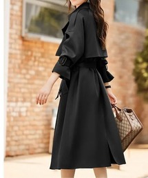 LUCPY（ラクピー）の「クラシックダブルトレンチコート（トレンチコート）」