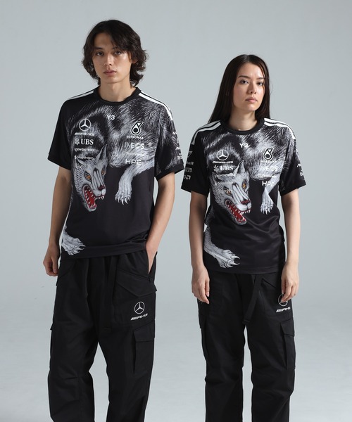 Y-3 MERCEDES - AMG PETRONAS FORMULA 1 TEAM DRIVER SHORT SLEEVE