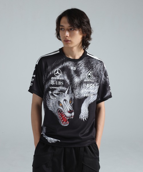 Y-3 MERCEDES - AMG PETRONAS FORMULA 1 TEAM DRIVER SHORT SLEEVE
