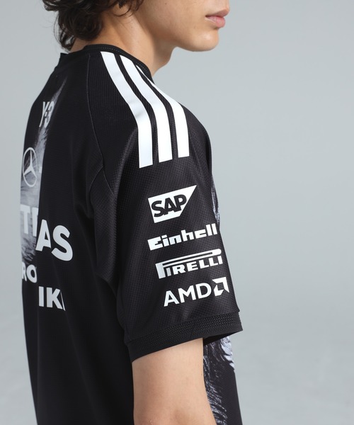 Y-3 MERCEDES - AMG PETRONAS FORMULA 1 TEAM DRIVER SHORT SLEEVE