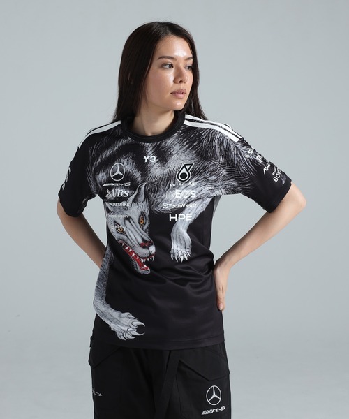 Y-3 MERCEDES - AMG PETRONAS FORMULA 1 TEAM DRIVER SHORT SLEEVE