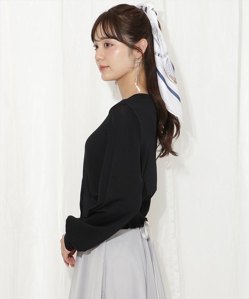 WILLSELECTION（ウィルセレクション）の「フリルヘムUVカットカーディガン（カーディガン/ボレロ・レディース・イエロー/ピンク/ブラック/オフホワイト/ミント・FREE）」の17枚目の写真