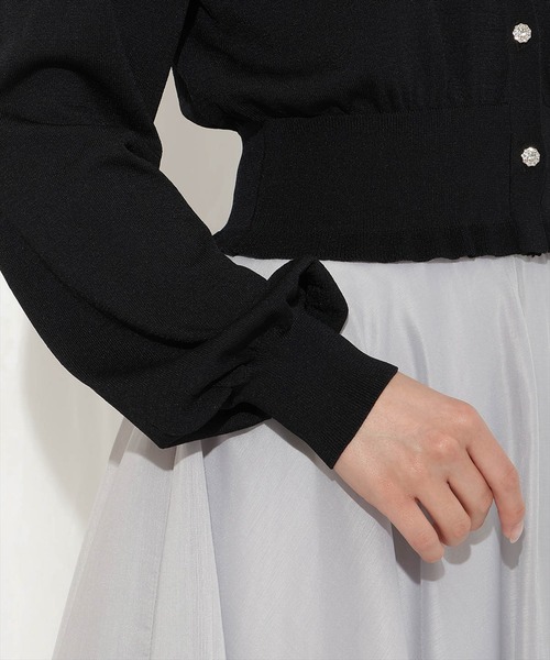 WILLSELECTION（ウィルセレクション）の「フリルヘムUVカットカーディガン（カーディガン/ボレロ・レディース・イエロー/ピンク/ブラック/オフホワイト/ミント・FREE）」の19枚目の写真