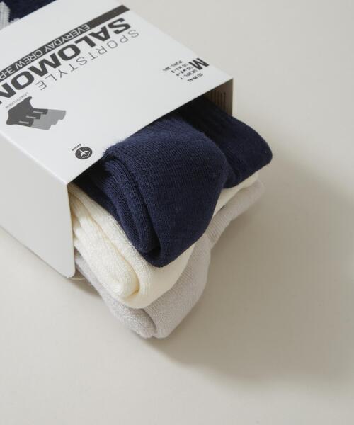 SALOMON（サロモン）の「SALOMON/EVERYDAY CREW 3-PACK（ソックス/靴下・レディース・その他1・FREE）」の2枚目の写真