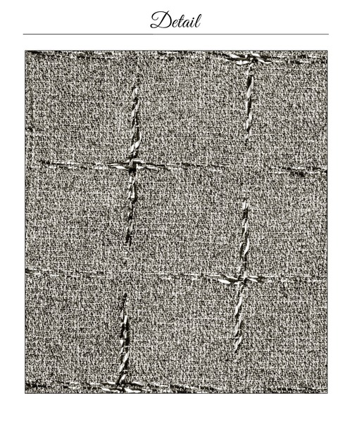 darial（ダリアル）の「ツイードチェックパールビジュー半袖Aラインミニ丈キャバドレス（ドレス・レディース・グレー・S/M）」の15枚目の写真