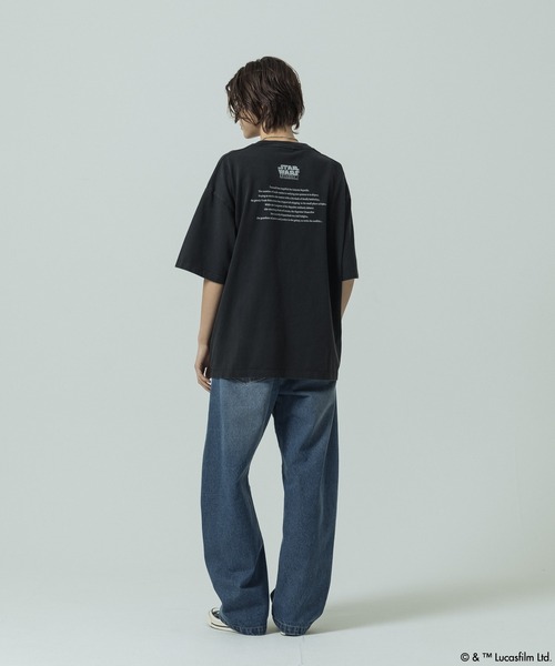 SLICK（スリック）の「【SLICK/スリック】SLICK / STAR WARS / Printed T-shirt 01/スターウォーズ / パウダー加工プリントTシャツ /オーバーサイズ シルエット/ ビンテージ（Tシャツ/カットソー・メンズ・ブラック/ホワイト・2/1/3）」の19枚目の写真