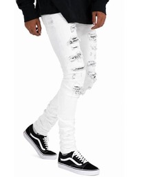 mnml(ミニマル)の「mnml ミニマル x165 PAISLEY STRETCH DENIM(デニムパンツ)」