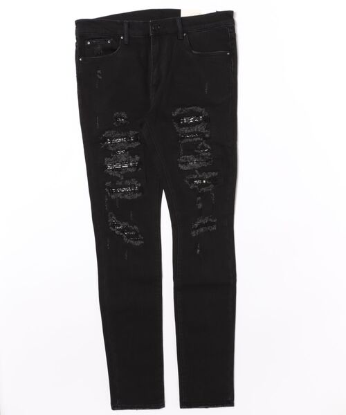 mnml(ミニマル)の「mnml/ミニマル/x165 PAISLEY STRETCH DENIM(デニムパンツ・メンズ・ブルー/ブラック・32/34/30/28/29)」の10枚目の写真