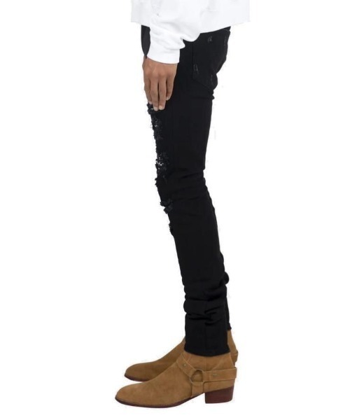 mnml(ミニマル)の「mnml/ミニマル/x165 PAISLEY STRETCH DENIM(デニムパンツ・メンズ・ブルー/ブラック・32/34/30/28/29)」の16枚目の写真