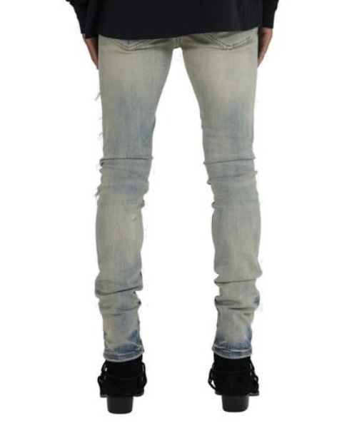 mnml(ミニマル)の「mnml/ミニマル/x165 PAISLEY STRETCH DENIM(デニムパンツ・メンズ・ブルー/ブラック・32/34/30/28/29)」の6枚目の写真