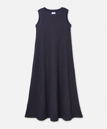 SEAGREEN(シーグリーン) BIG WAFFLE FLARE ONEPIECE ビッグワッフルフレアワンピース