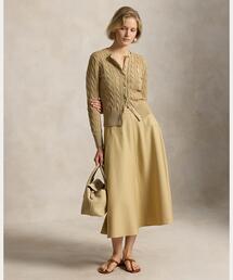 POLO RALPH LAUREN | パネルド ヘンプブレンド Aライン スカート(スカート)