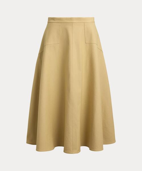 POLO RALPH LAUREN（ポロ ラルフ ローレン）の「パネルド ヘンプブレンド Aライン スカート（スカート・レディース・ブラウン系5・0/00/2/4/6/8）」の8枚目の写真
