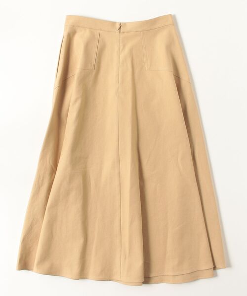 POLO RALPH LAUREN（ポロ ラルフ ローレン）の「パネルド ヘンプブレンド Aライン スカート（スカート・レディース・ブラウン系5・0/00/2/4/6/8）」の2枚目の写真