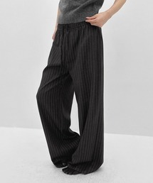 BLACKUP（ブラックアップ）の「[MADE] ペプリンストライプバンディングパンツ（その他パンツ）」