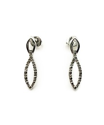 CARROLL キャロル プロセッシングダブルオーバルリングキャッチピアス